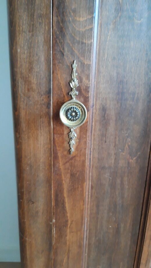 Parisian wardrobe with mirror