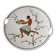 Geo Condé Kg Lunéville flat earthenware fruit holder Joséphine Baker