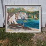 Oil on panel