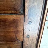 Louis XV wardrobe in solid walnut