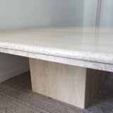 Travertine coffee table from the 70s