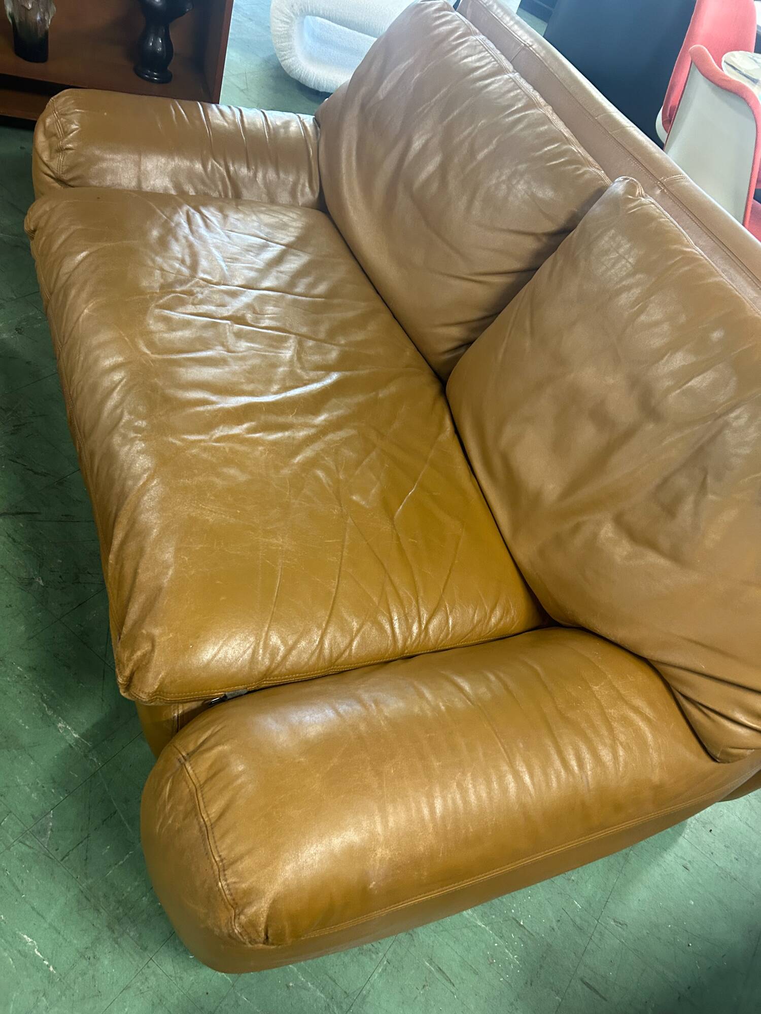 Bengodi 2-seater sofa Cini Boeri Aflex