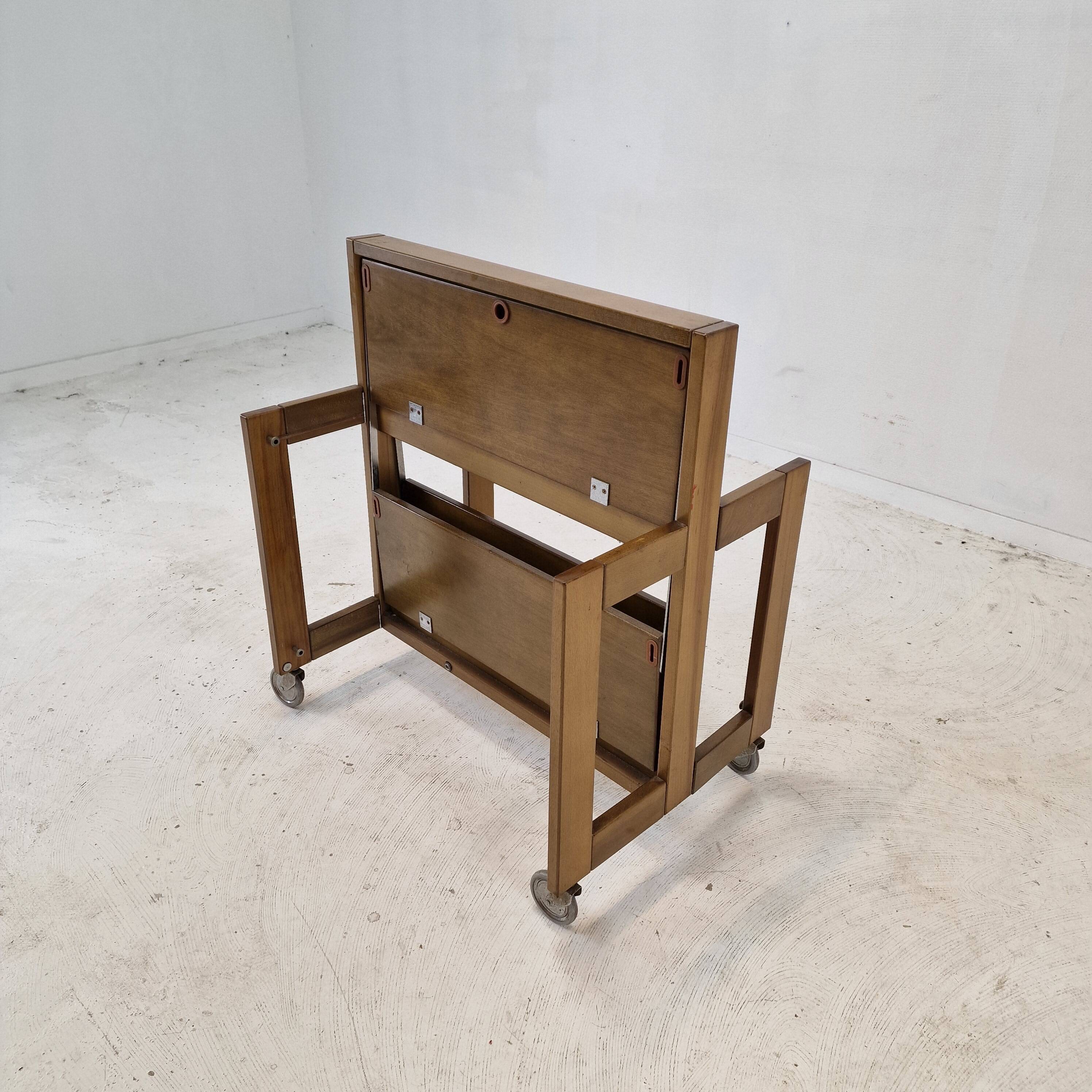 Italian Folding Trolley by Carrello Tobia for Ciatti Brevettato, 1960's