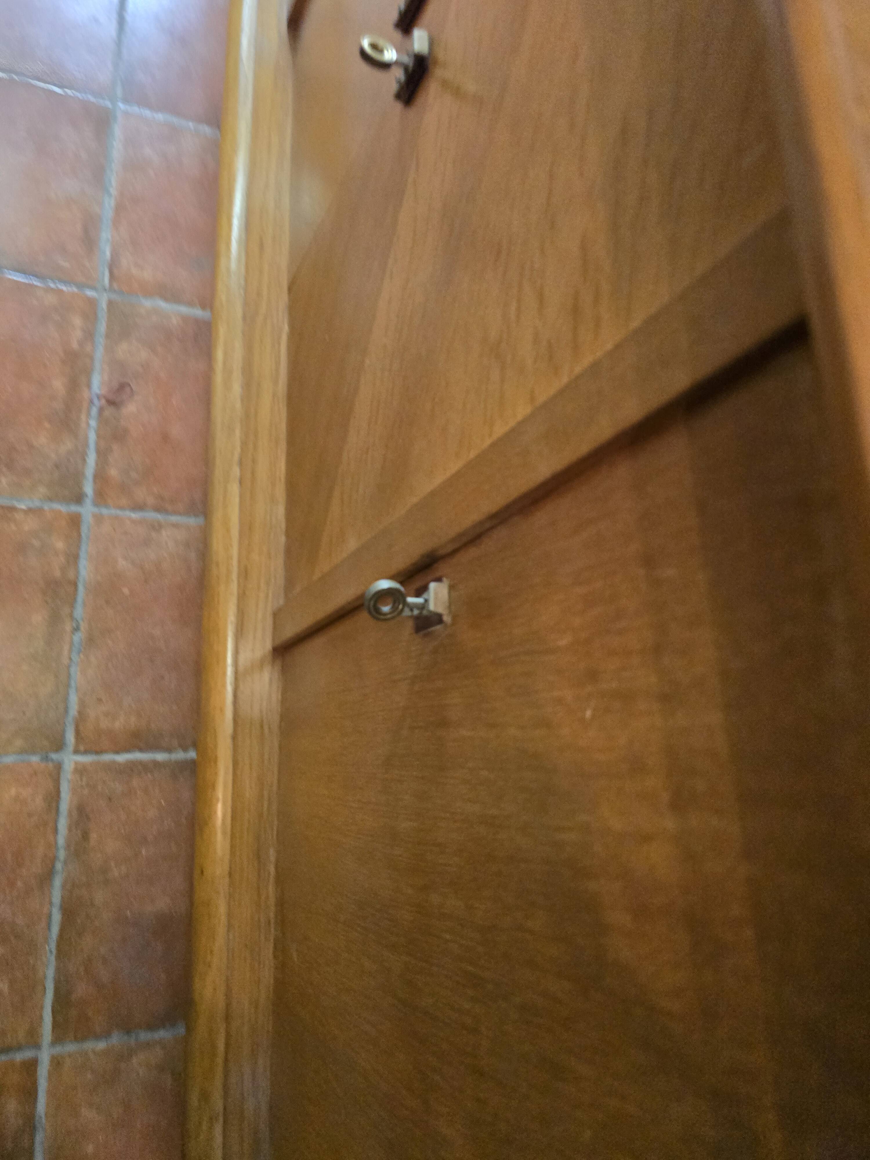 Scandinavian low sideboard from the 60s in teak