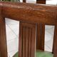 Suite de 6 Chaises chêne Art Déco années 1940