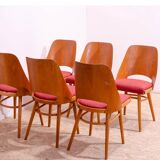 Mid Century dining chairs by Radomír Hofman, 1960´s, set of 6