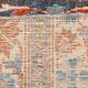 2x7 Navy Blue & Red Persian Runner Rug, 60x208Cm
