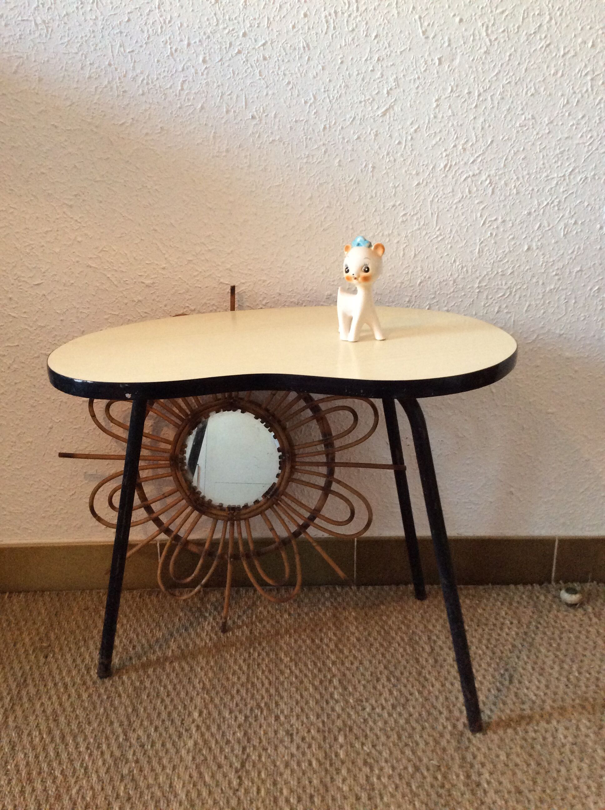 Vintage bean table 1960