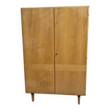 All shelf wardrobe cabinet in ash wood by františek mezulánik  for novy domov