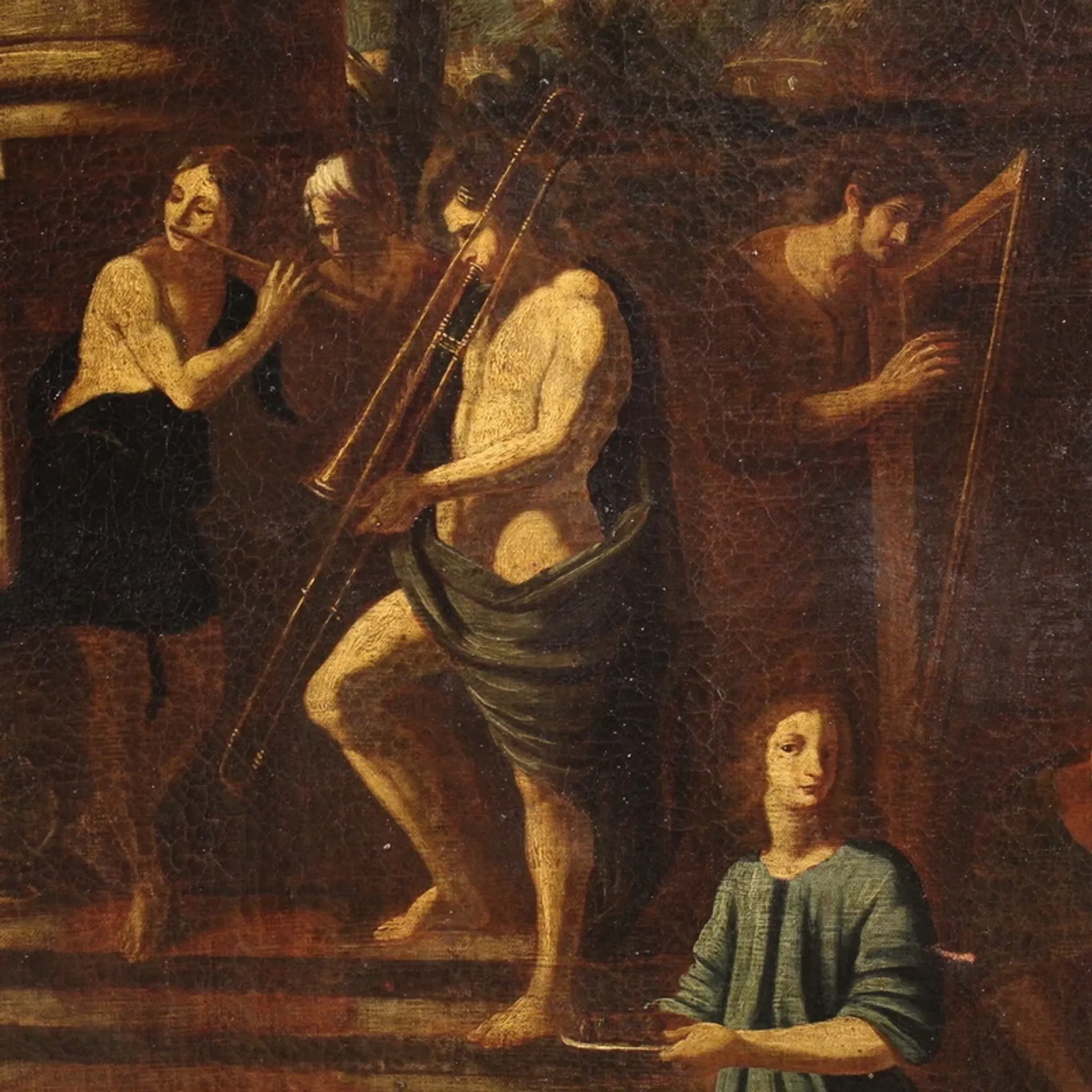 17th century Italian painting, Herod's Banquet