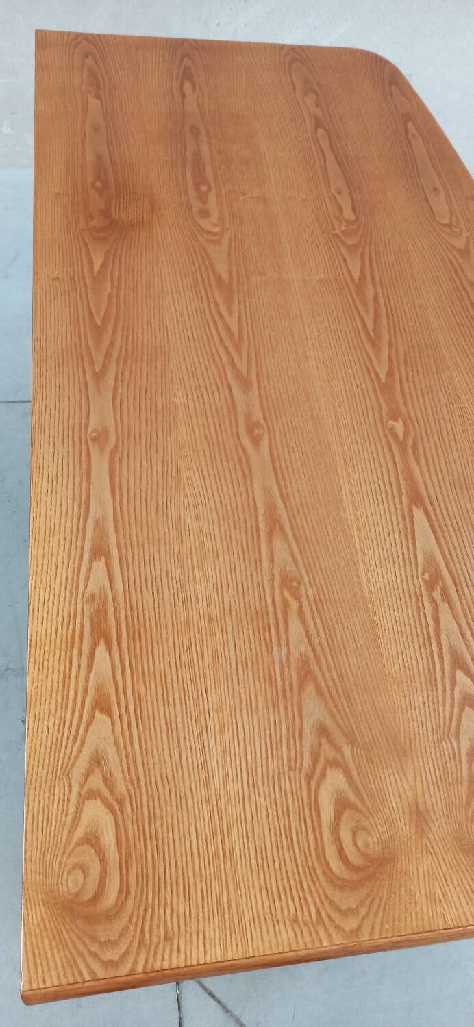 Vintage chest of drawers with bamboo and rattan details