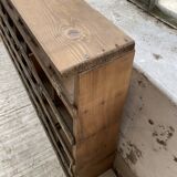 Meuble de métier pin à cases XL 250cm