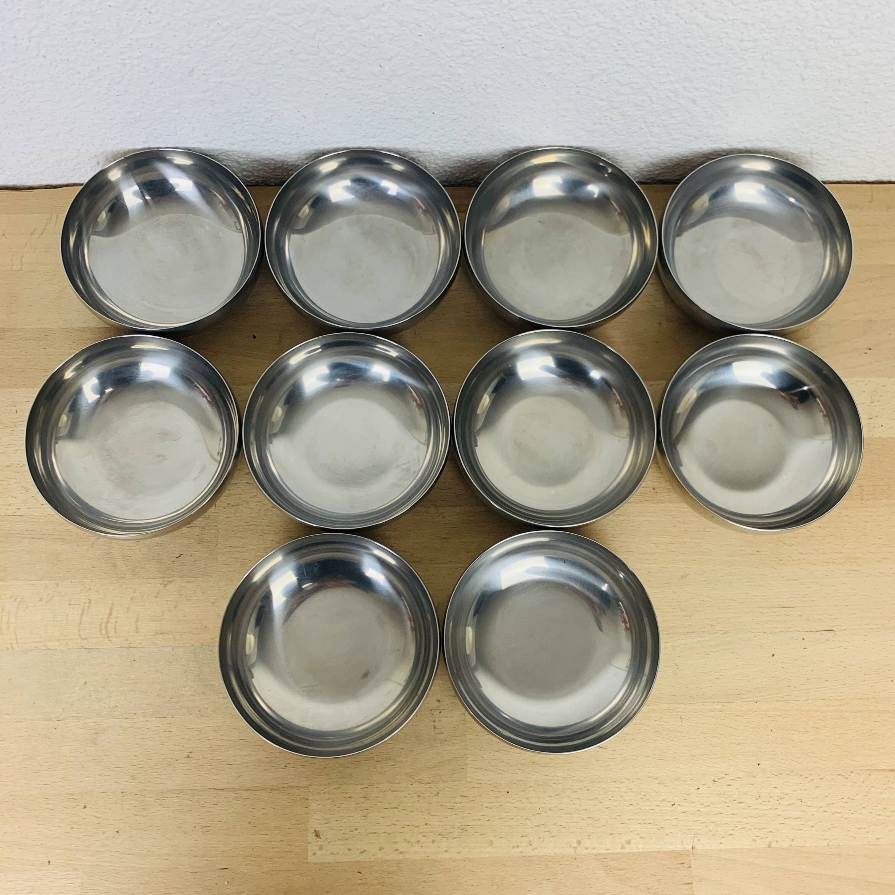8 AMC designer stainless steel cups
