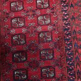 Handmade vintage Afghan Ersari runner 108cm x 282cm, 1960s