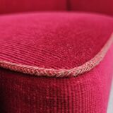 1970s, Danish "Spanish" sofa, original condition, furniture velour.