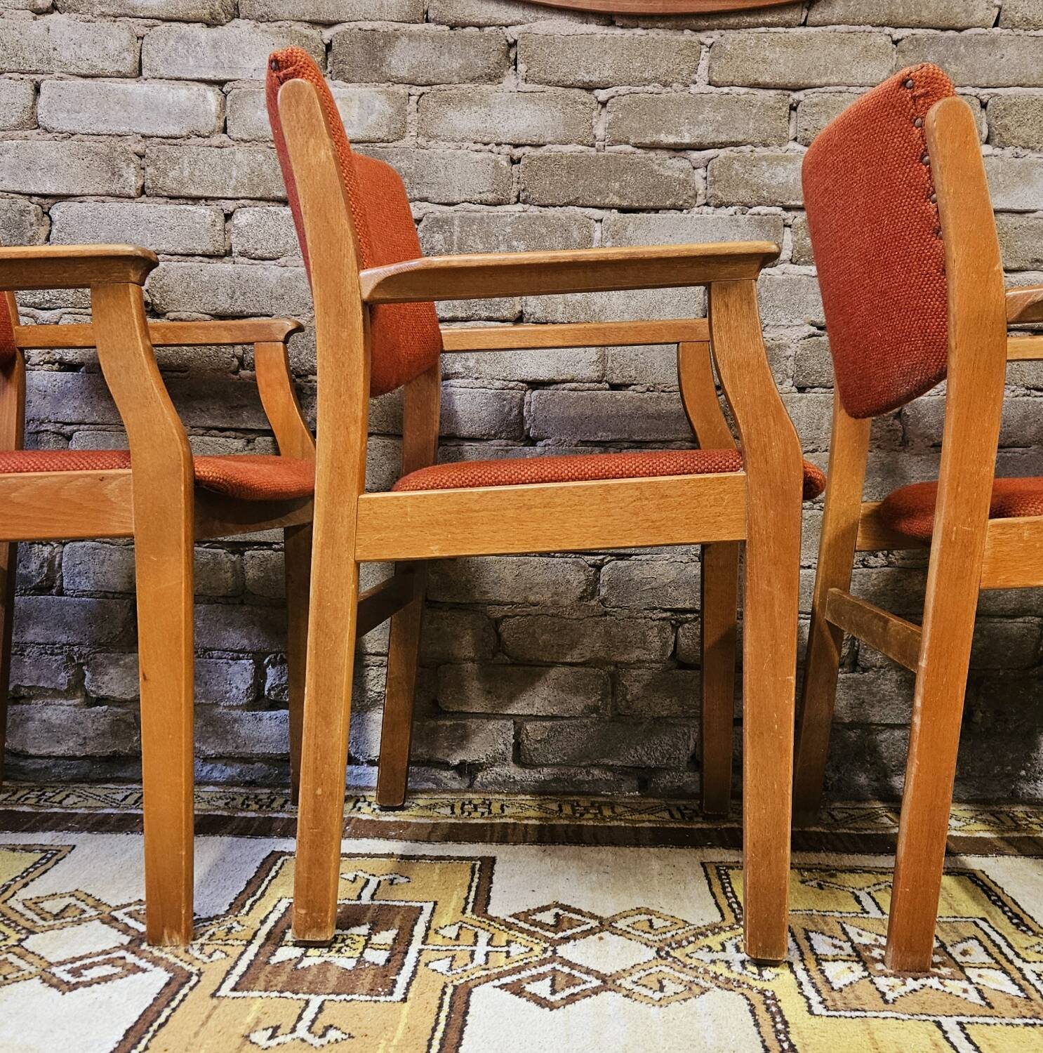 Set de 4 fauteuils casala 1970 vintage