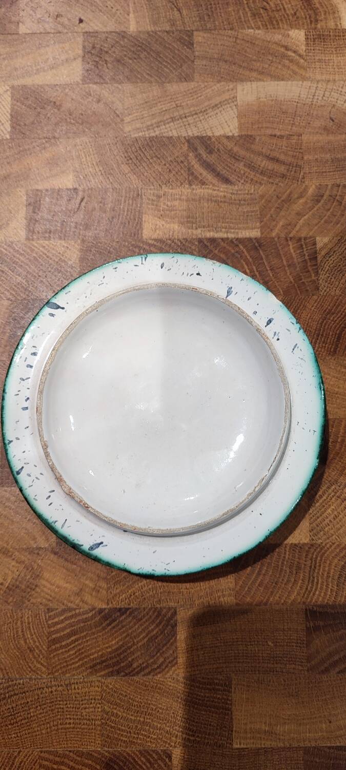 Vallauris ceramic covered pot signed Charles Voltz