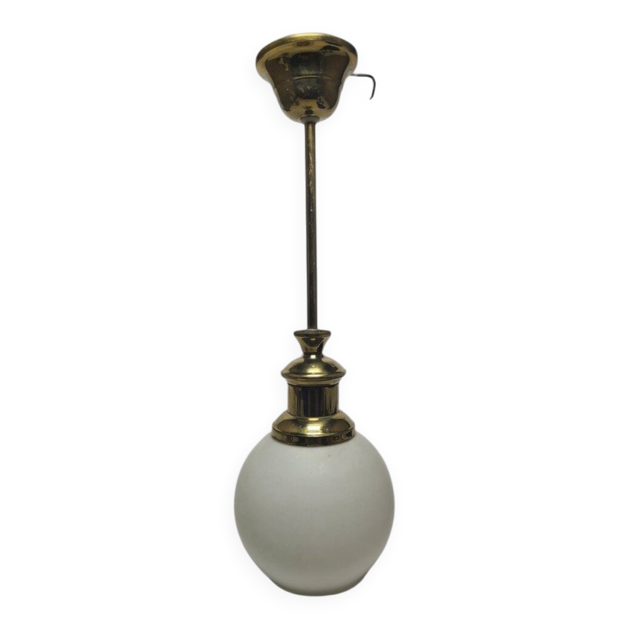 Art Deco pendant lamp, Poland, 1950s