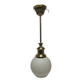 Lampe suspendue Art Déco, Pologne, années 1950
