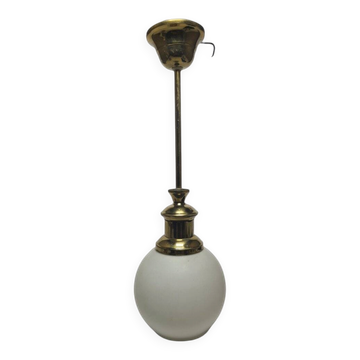 Art Deco pendant lamp, Poland, 1950s