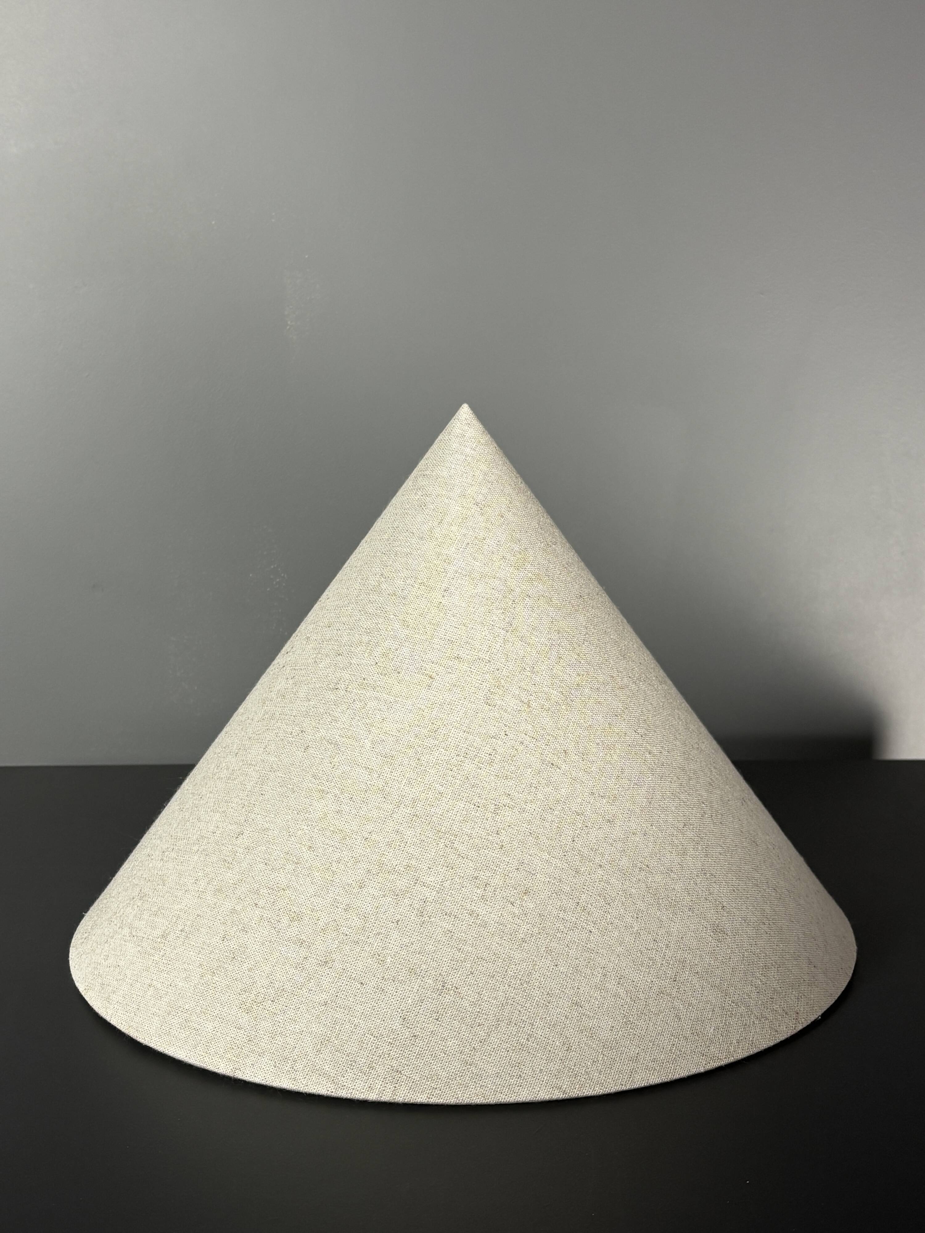 French midcentury brutalist olive wood table lamp, 1950s