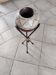 Vintage iron tripod plant holder candle holder