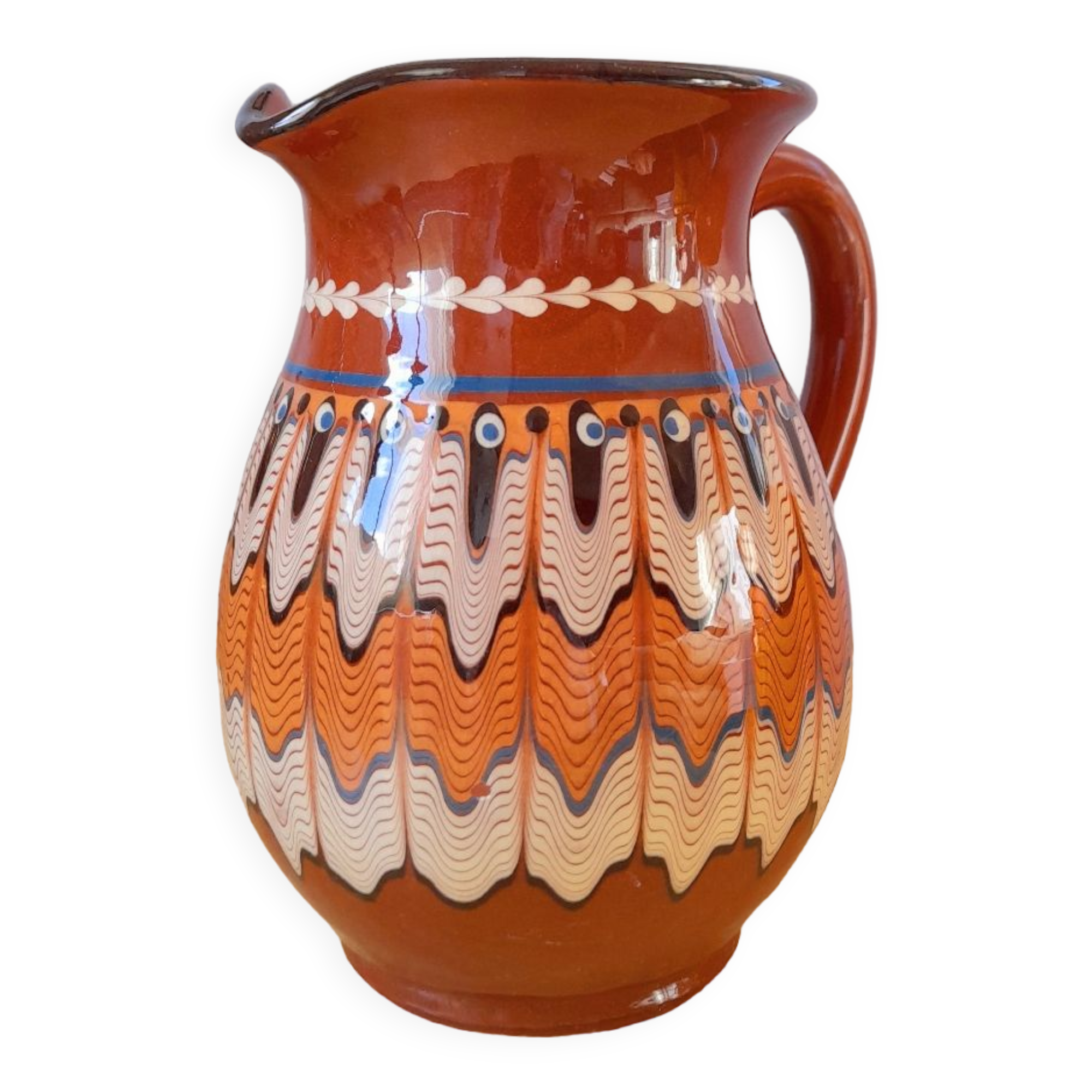 Ceramic pitcher 70s