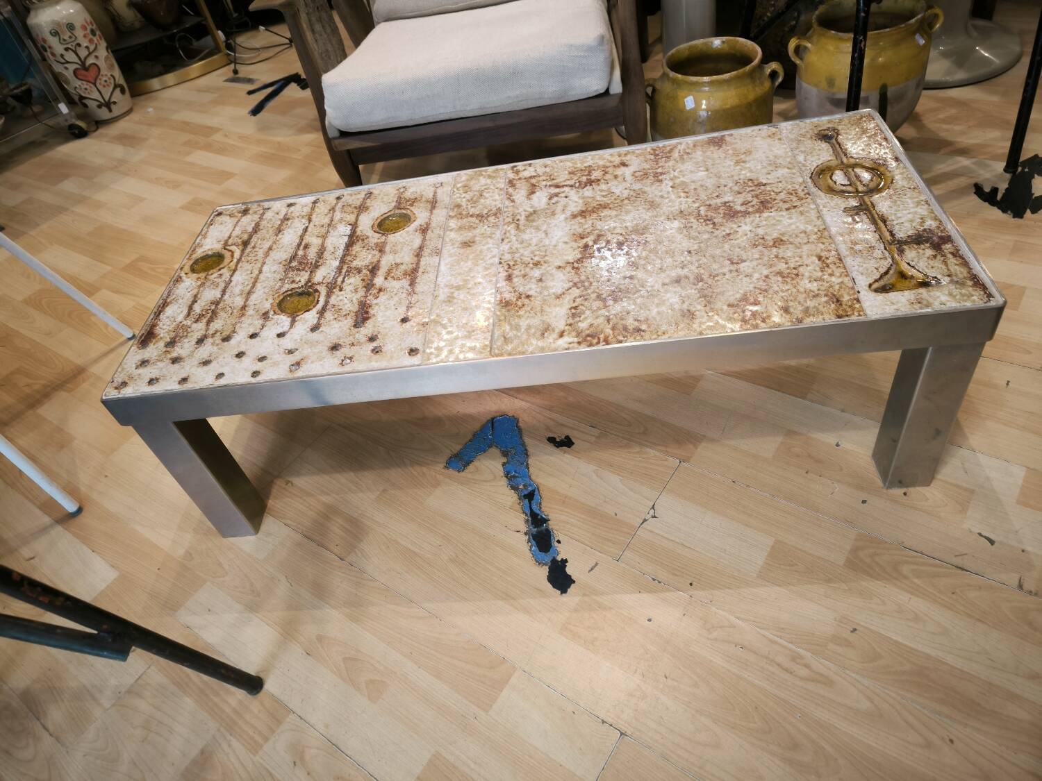 Coffee table by brothers Jean and Robert CLOUTIER, 1960