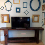 Workbench in oak, beech top