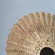 Vintage rattan wicker lampshade pendant light, handmade bohemian