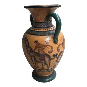 Italian ceramic vase