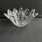 Quadrangular fruit bowl Daum France model Orion
