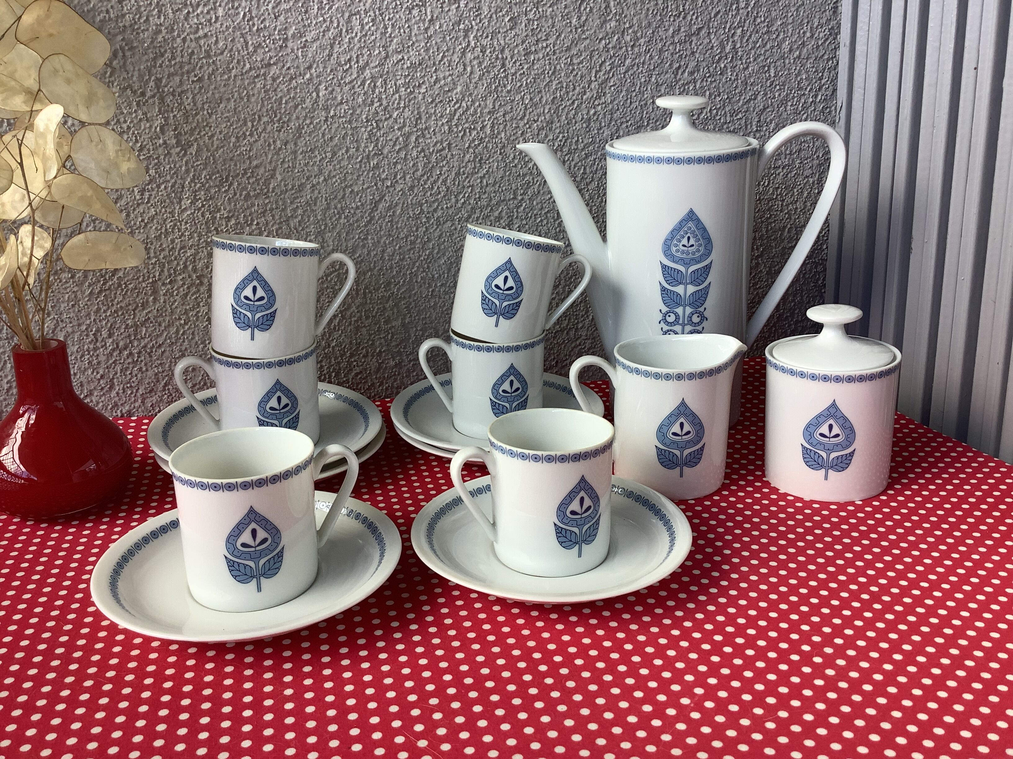 Arzberg Germany coffee service - mid century 60s