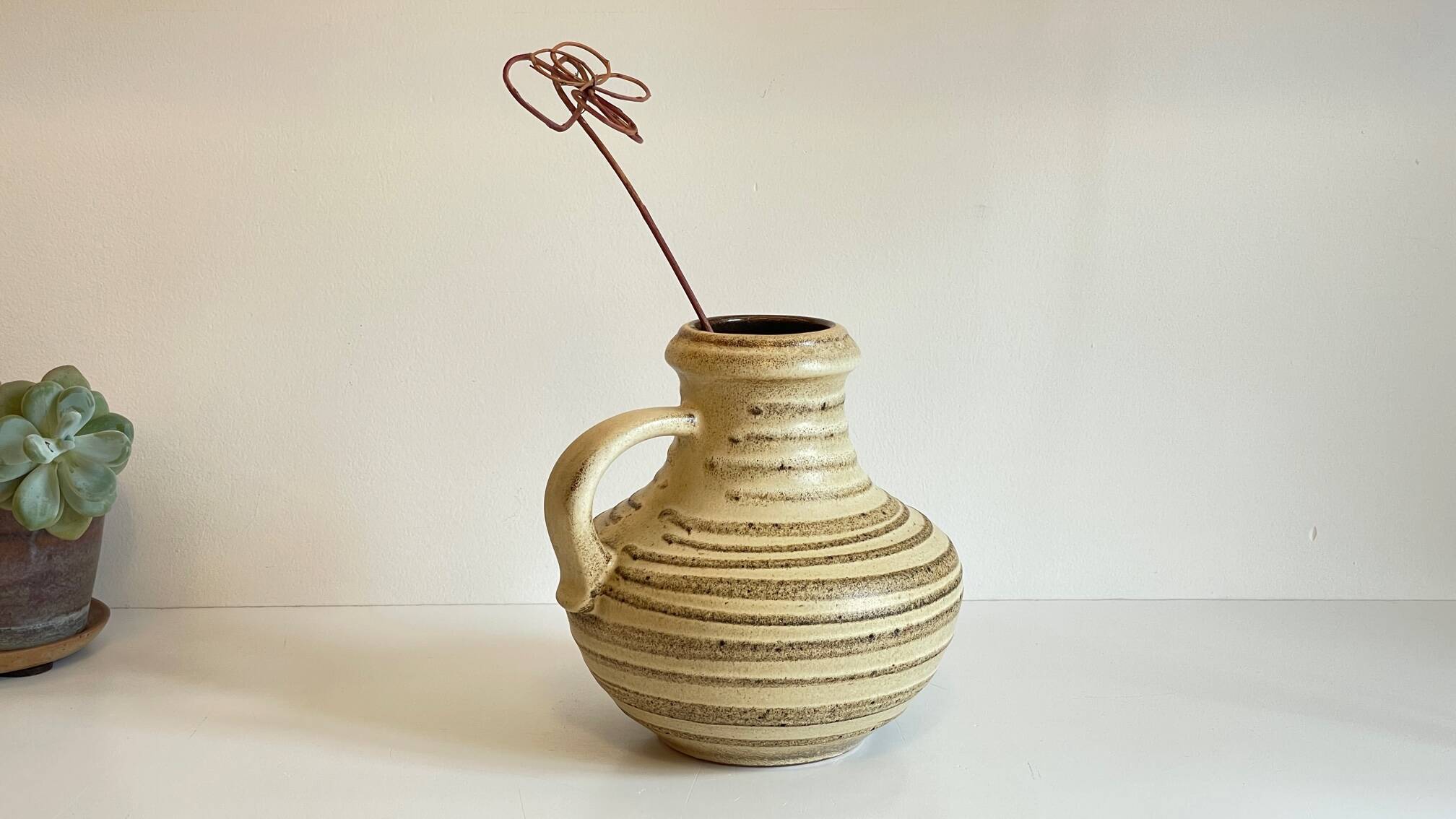 Vase by keramik west germany 1950s