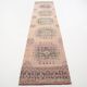 3X12 Soft Wool Orange Turkish Vintage Runner Rug
