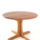 Round 2x Extendable Dining Table "Tjórn" - danish design in teak