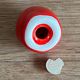 Barbotine set Salt shaker pepper shaker mustard pot