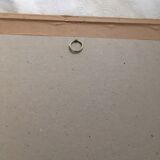 Board of botanical framed "Rosa centifolia rule"