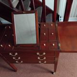 Solid mahogany men's dressing table