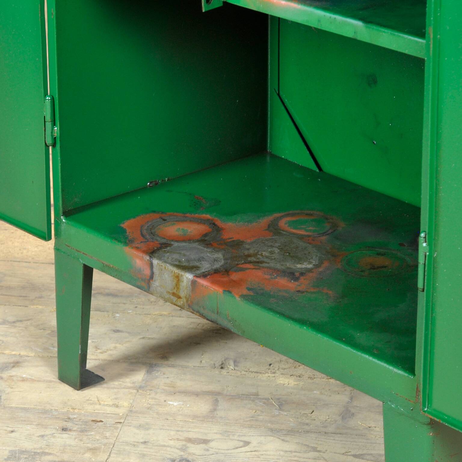 Armoire industrielle en fer forgé, années 1960