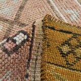 3x12 Soft Red Brown Turkish Runner Rug, 83x365Cm