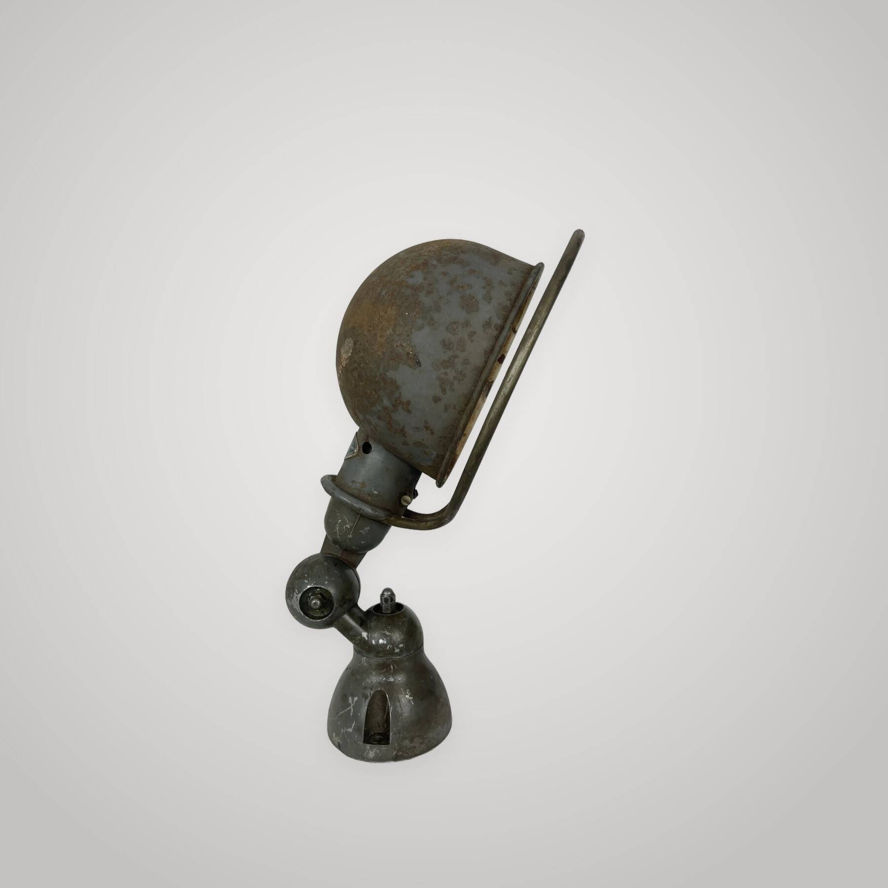 Grey Jielde wall light