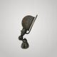 Grey Jielde wall light