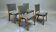 4 Bow wood chairs, Steiner edition, 1950