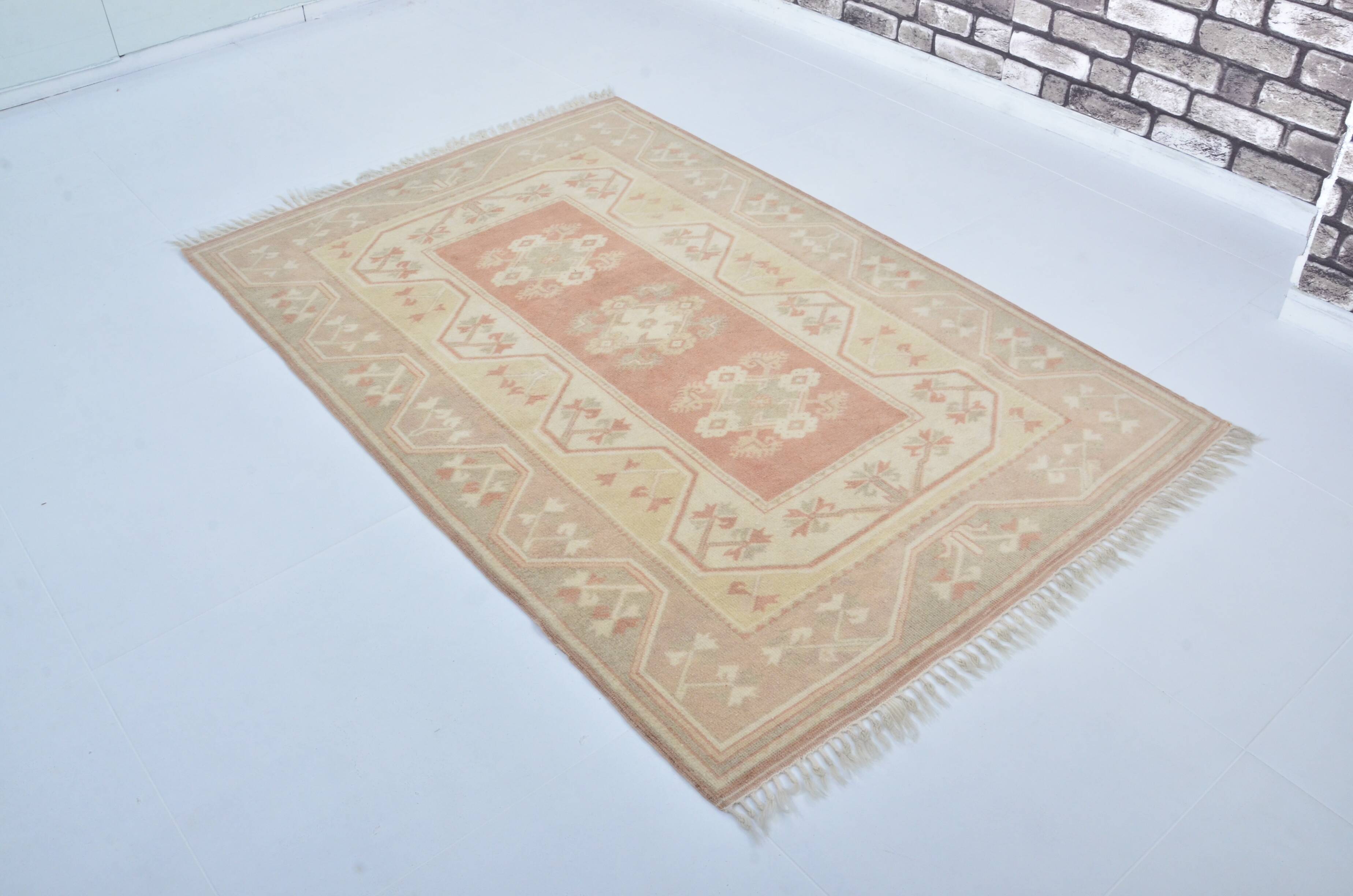 Turkish Oushak handmade rug sku 3598