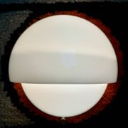 Vintage Murano glass wall lamp by Vico Magistretti for Artemide / Mania / Space Age