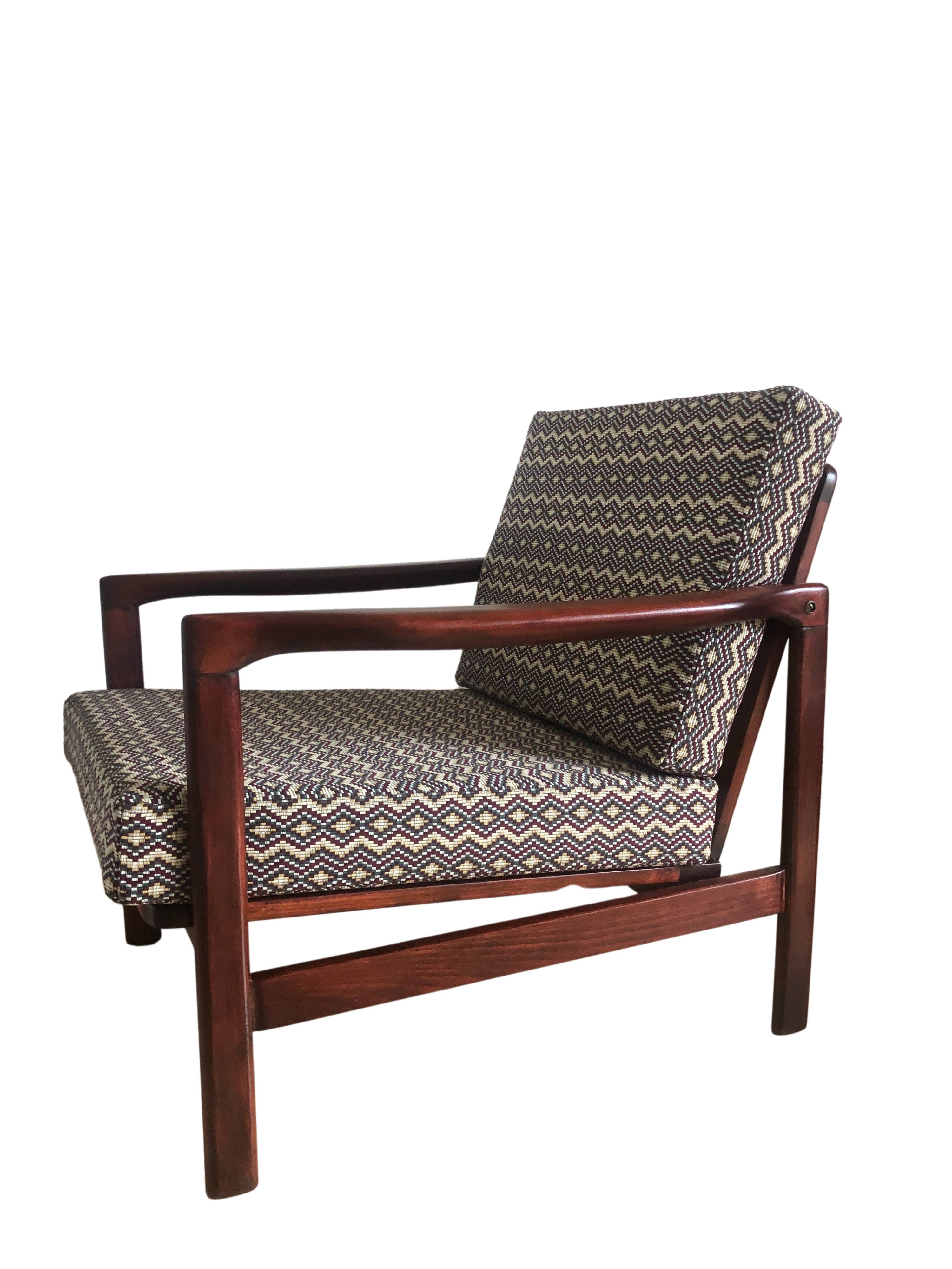 Set of two armchairs by zenon bączyk, gaston y daniela upholstery, europe, 1960s