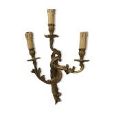 Applique bronze 3 branches