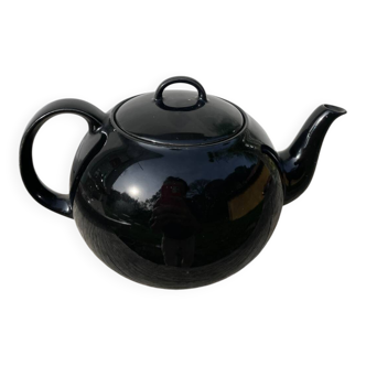 Théière en porcelaine fine noire