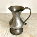 Pewter pitcher